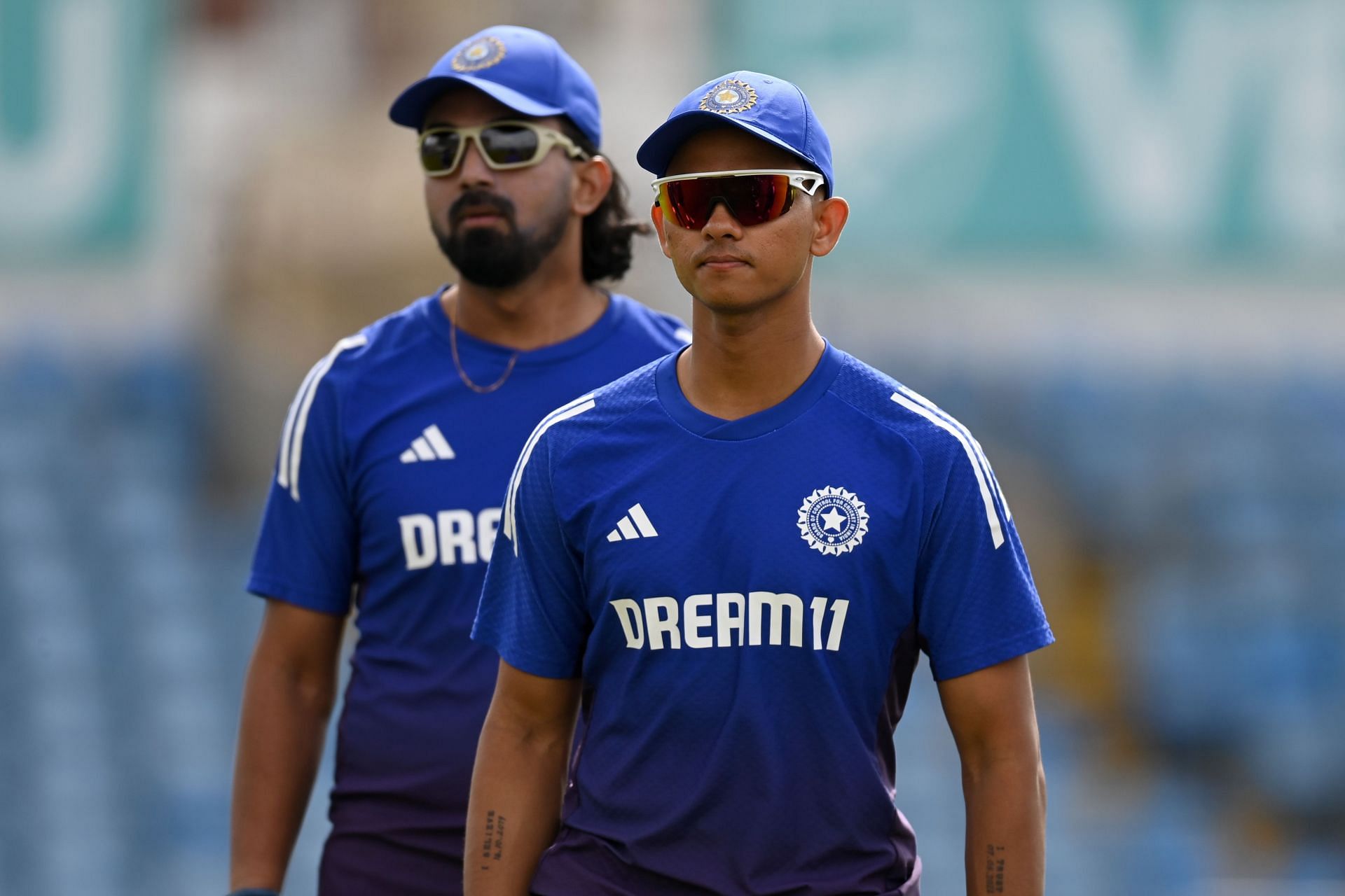 KL Rahul and Yashasvi Jaiswal. (Credits: Getty)
